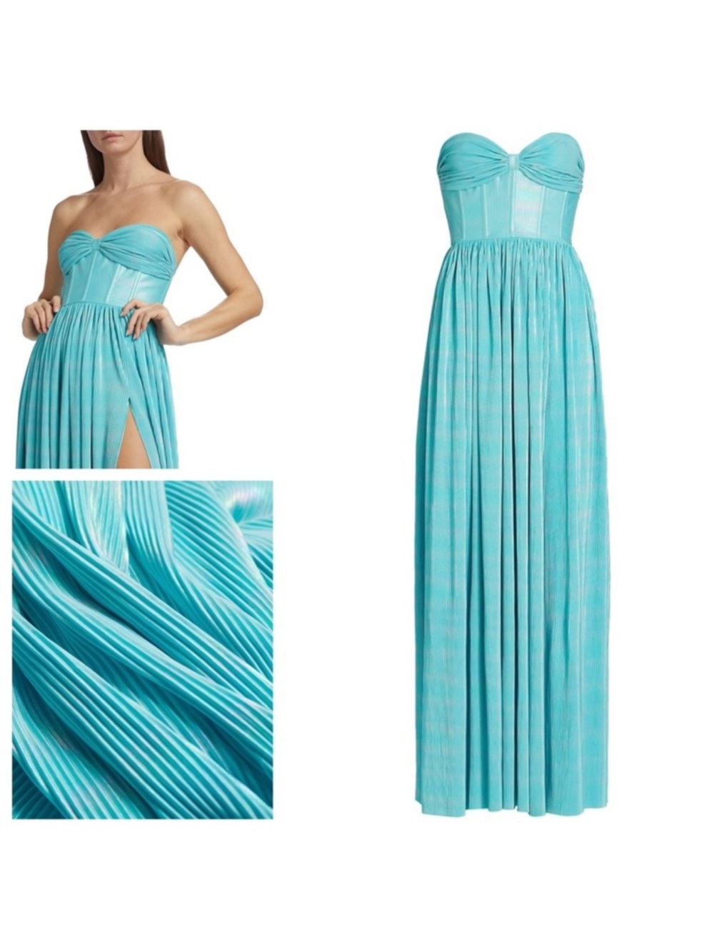 Bronx and Banco Florence Dress Light Blue L/US8